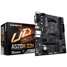 Gigabyte A520M S2H, DDR4, SATA3, USB3.2Gen1, HDMI, AM4 mATX