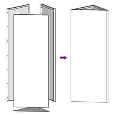 Vidaxl Vrtna visoka greda 2 kosa antracit trikotna 40x34,5x70 cm jeklo