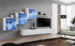 Trianova Dnevni TV regal Switch XX 310 cm LED - bel