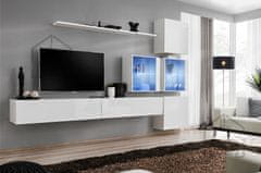 Trianova Dnevni TV regal Switch XIX 310 cm LED - bel