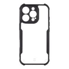 Tactical Quantum Stealth Cover za Apple iPhone 16 Pro prozoren/črn