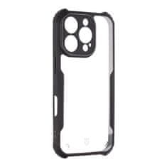 Tactical Quantum Stealth Cover za Apple iPhone 16 Pro prozoren/črn