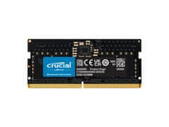 Crucial RAM pomnilnik za prenosnik, 48 GB, DDR5, 5600 MHz, CL46, 1,1V, SODIMM (CT48G56C46S5)