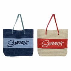 Miramarket Torbica DKD Home Decor Summer Poliester Bombaž (38 x 14 x 40 cm) (2 pcs)