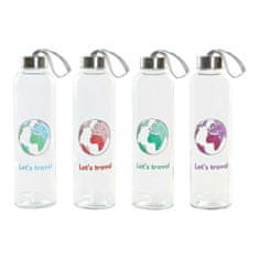 Miramarket Steklenica DKD Home Decor Let`s Travel (600 ml) (4 pcs)