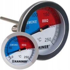 Kaminer Inox univerzalni termometer za žare in prekajevalnice do 250°C