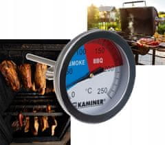 Kaminer Inox univerzalni termometer za žare in prekajevalnice do 250°C