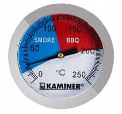 Kaminer Inox univerzalni termometer za žare in prekajevalnice do 250°C