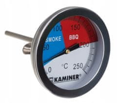 Kaminer Inox univerzalni termometer za žare in prekajevalnice do 250°C