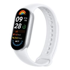 Xiaomi Smart Band 9 pametna zapestnica, srebrna