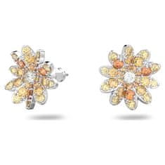 Swarovski Očarljivi ženski uhani s cirkoni Eternal Flower 5642872