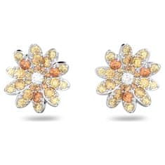 Swarovski Očarljivi ženski uhani s cirkoni Eternal Flower 5642872