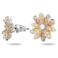 Swarovski Očarljivi ženski uhani s cirkoni Eternal Flower 5642872