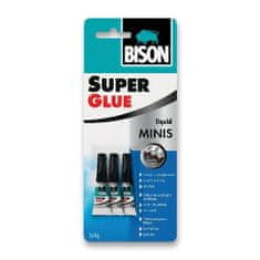 Bison Super Glue Minis 3 x 1 g