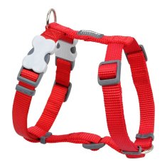 NEW Pas za psa Red Dingo Gladek 30-48 cm Rdeča