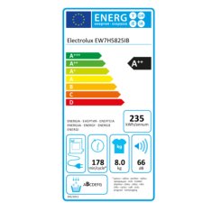 Miramarket Kondenzacijski sušilnik Electrolux EW7H5825IB 8 kg