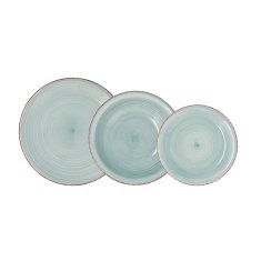 NEW Set Posode Quid Vita Aqua Keramika Modra 18 Kosi