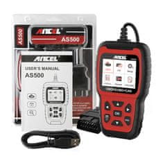 Ancel Diagnostični skener OBD2 AS500/AC105