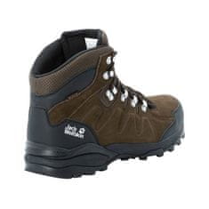 Jack Wolfskin Čevlji treking čevlji rjava 47 EU Refugio Texapore Mid