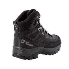 Jack Wolfskin Čevlji treking čevlji črna 42.5 EU Rebellion Guide Texapore Mid