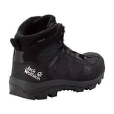 Jack Wolfskin Čevlji treking čevlji črna 44 EU Vojo 3 Wt Texapore Mid