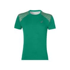 Asics Majice obutev za trening zelena S Fuzex Tee