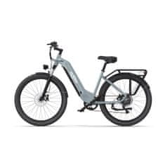 Onesport Električno kolo 250W 36V 18,2Ah, 7-stopenjski menjalnik Shimano, kolutne zavore, pnevmatike 27,5*2,25 palca