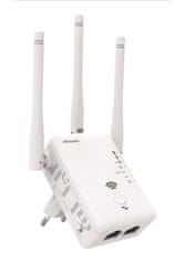 STRONG dvopasovni repetitor 750/ standard Wi-Fi 802.11a/b/g/n/ac/ 750 Mbit/s/ 2,4 GHz in 5 GHz/ 2x LAN/ bela