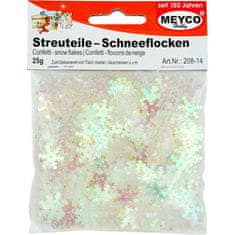 Meyco konfetni bleščice Snowflakes 20g