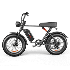 EMOKO C91 Električno terensko kolo 20" Fat Tire, 1000 W motor, 48 V, 17,5 Ah / 20 Ah baterija, črna, 17.5Ah