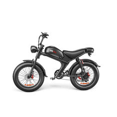 EMOKO C93 20" Fat Tire Električno terensko kolo 1000 W Motor 48 V 20 Ah Baterija, črna