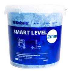 Kubala Sponke Smart Level, 2 mm, 800 kosov + vedro 20 l