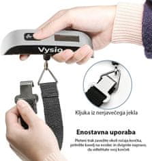 VYZIO® Digitalna tehtnica za prtljago, Tehtnica za potovanja | LUGSCALE