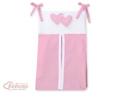 Bobono Dodatki - Vrečka Pampers - Hearts pink