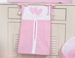 Bobono Dodatki - Vrečka Pampers - Hearts pink