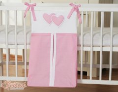 Bobono Dodatki - Vrečka Pampers - Hearts pink