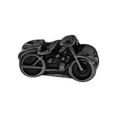 Troli Modna jeklena perla Motorbike BEAHD-BLACK