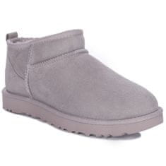 Ugg Australia Škornji siva 36 EU Classic Ultra Mini Pale Smoke