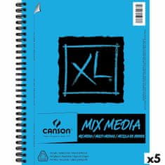 canson Risalna ploščica Canson XL Mix Media Bela A4 Papir 5 kosov 30 Listi 300 g/m²