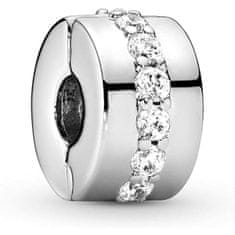 Miramarket Charm za Ženske Pandora CLEAR SPARKLING ROW CLIP