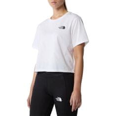 The North Face Majice bela L Simple Dome Cropped