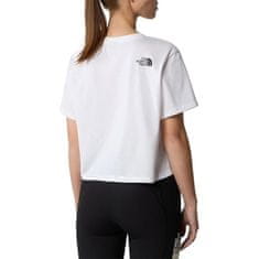 The North Face Majice bela L Simple Dome Cropped