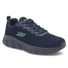 Skechers Čevlji mornarsko modra 42 EU Bobs B Flex Chill Edge