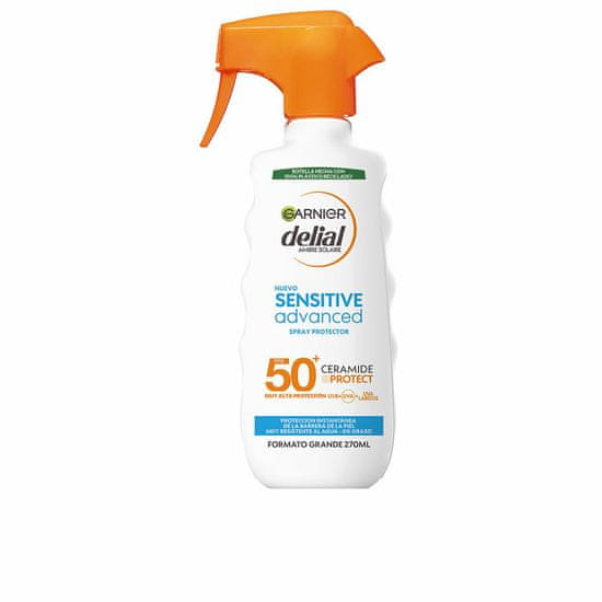 Garnier Sončna Zaščita za Telo v Spreju Garnier Sensitive Advanced Spf 50 (270 ml)