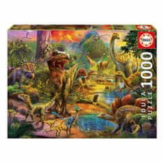 Educa Sestavljanka Puzzle Dinosaur Land Educa 17655 500 Kosi 1000 Kosi 68 x 48 cm