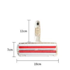 Homey Odstranjevalec dlak za večkratno uporabo | Valjček za čiščenje | Krtača za odstranjevanje dlak in dlačic
