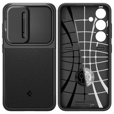 Spigen OVITEK SPIGEN OPTIK ARMOR ZA SAMSUNG GALAXY S24 - ČRN