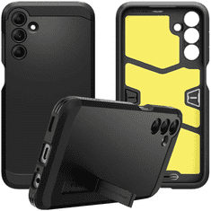 Spigen OVITEK SPIGEN RUGGED ARMOR ZA SAMSUNG GALAXY A15 4G / 5G - ČRN