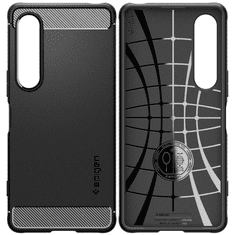 Spigen OVITEK SPIGEN RUGGED ARMOR ZA SONY XPERIA 1 VI - MAT ČRN