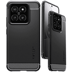 Spigen OVITEK SPIGEN RUGGED ARMOR ZA XIAOMI 14 - MAT ČRN